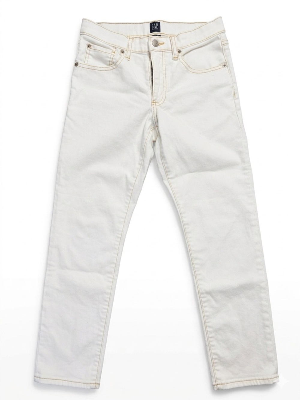 GAP Women's Off-White Skinny Slim Stretch Jeans size 16